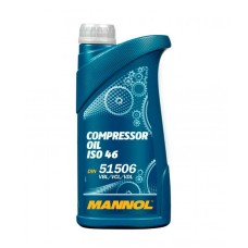 Масло для пневмоинструмента минеральное MANNOL Compressor Oil ISO 46  1 л