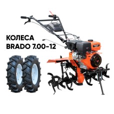 Мотоблок SKIPER SP-1400SE EXPERT + колеса BRADO 7.00-12 (комплект)