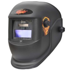 Сварочная маска SKIPER 6000X-PRO (LED подсветка, 1/1/1/2; 90х35мм;DIN 4/9/13, шлиф)