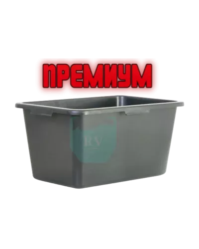 Контейнер строительный прямоугольный (90 литров) Премиум 