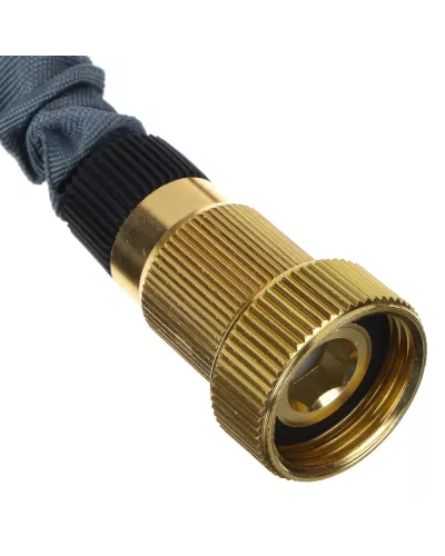 INBLOOM Шланг для полива растягивающийся, 15м, 8 реж., ТПЭ, полиэстер, алюминий, пластик