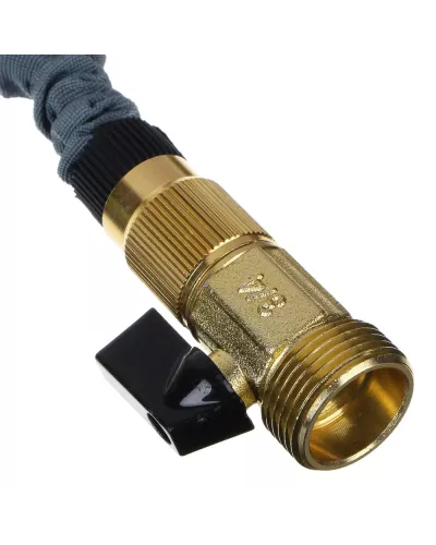 INBLOOM Шланг для полива растягивающийся, 15м, 8 реж., ТПЭ, полиэстер, алюминий, пластик