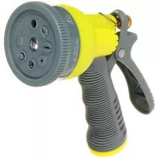 INBLOOM Шланг для полива растягивающийся, 22м, 8 реж., ТПЭ, полиэстер, алюминий, пластик