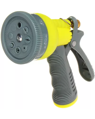 INBLOOM Шланг для полива растягивающийся, 22м, 8 реж., ТПЭ, полиэстер, алюминий, пластик