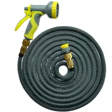 INBLOOM Шланг растягивающийся, 15м, латекс, полиэстер, латунь