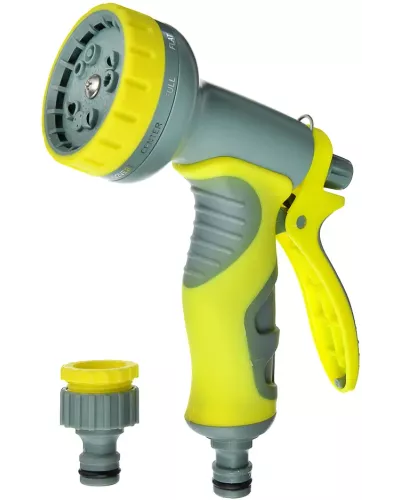 INBLOOM Шланг растягивающийся, 15м, латекс, полиэстер, латунь