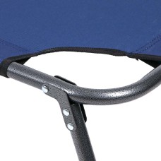 РУССО ТУРИСТО Раскладушка туристическая, до 100кг, 175х55х29см, оксфорд 600D, сталь d22мм