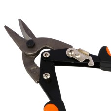 ЕРМАК Ножницы по металлу 250 мм, двухкомпонентная рукоятка, левый