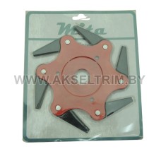 Головка косильная для бензотриммера с 6-ю движущимися ножами