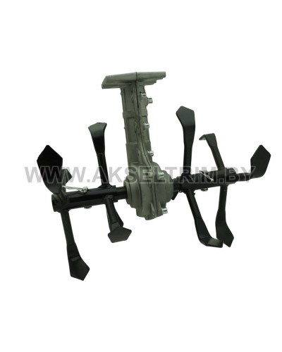 Насадка культиватор для триммера 28мм 9 шлицов (3 луча закругленные)