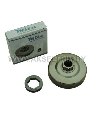 Барабан Mita со сменным венцом шаг 3/8″ 7 зубов для бензопилы аналог ST MS 361,362,440,441,460,461