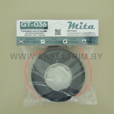 Головка косильная Mita для бензотриммера автомат М10*1,25 тип С Черная