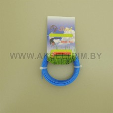 Леска для триммера сечение звезда диаметр 1,6 катушка 15м., ЛТЗ-016015  SVIST