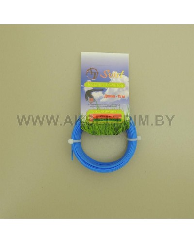 Леска для триммера сечение звезда диаметр 1,6 катушка 15м., ЛТЗ-016015  SVIST