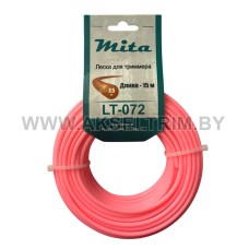 Леска для триммера MITA сечение круг диаметр 3,5 катушка 15м