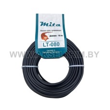 Леска для триммера MITA сечение звезда диаметр 4,0 катушка 15м