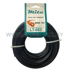 Леска для триммера MITA сечение круг диаметр 4,0 катушка 15м