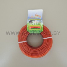 Леска для триммера сечение звезда диаметр 2,4 бобина 70 м., ЛТЗ-024070 SVIST