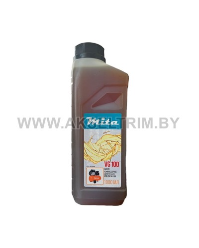 Масло компрессорное Mita минеральное GTD 250 VG-100 1л
