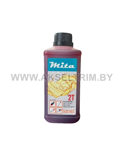 Масло моторное Mita для 2-тактных двигателей минеральное API TB 0,5 л