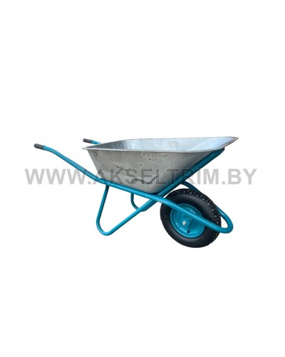 ТАЧКА СТРОИТЕЛЬНАЯ MITA 1X125 (ДО 125Л, ДО 200КГ, 1X4.80/4.00-8, ПНЕВМО, ОСЬ 16*100)