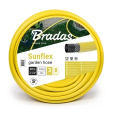 Шланг ПВХ поливочный армированный BRADAS SUNFLEX 1/2″ бухта 20м