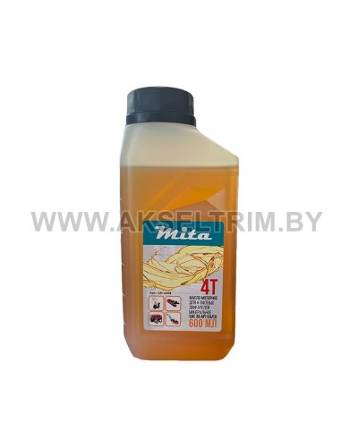 Масло моторное Mita для 4-тактных двигателей минеральное SAE 30 SG/CD 0,6л