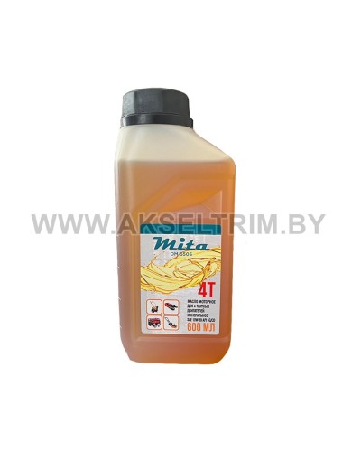 Масло моторное Mita для 4-тактных двигателей минеральное SAE 10W-30 API SG/CD, 0,6л