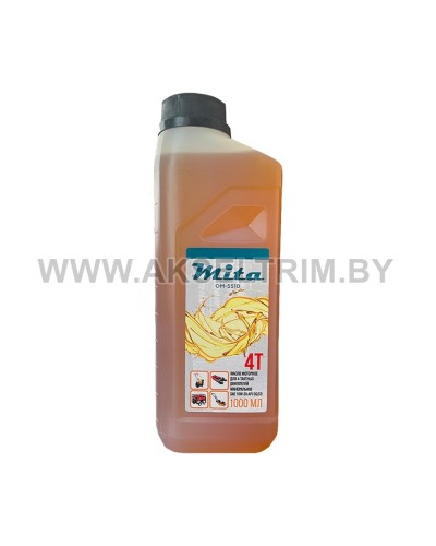 Масло моторное Mita для 4-тактных двигателей минеральное SAE 10W-30 API SG/CD, 1л