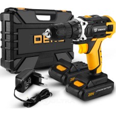 Дрель-шуруповерт аккумуляторная Deko DKCD20FU-Li SET 63 (063-4103)