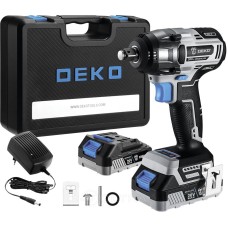 Гайковерт аккумуляторный бесщеточный Deko DKIS20 (063-4033)