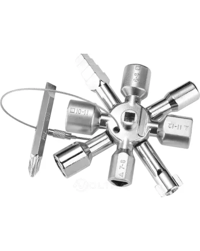  Ключ многофункциональный Deko MW01 10в1 (065-0582)