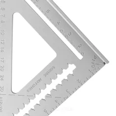 Алюминиевая треугольная линейка DEKO DKM305-430-305, 041-0261
