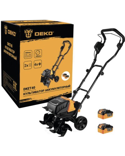 Культиватор аккумуляторный Deko DKET40 (065-1203)