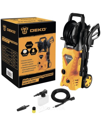 Мойка высокого давления Deko DKCW150 PRO (063-4303)