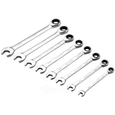 Набор комбинированных трещоточных ключей 8-19мм DEKO RW01 SET 8 (065-0549)