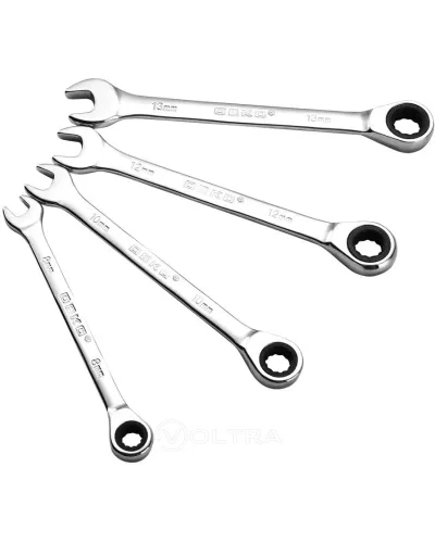  Набор комбинированных трещоточных ключей 8-19мм DEKO RW01 SET 8 (065-0549)