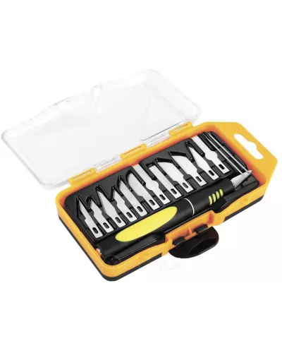  Набор ножей для точных работ Deko BS16 SET16 (065-0722)