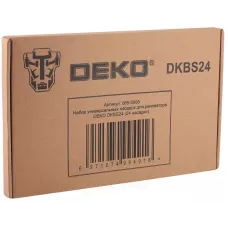 Набор универсальных насадок для реноватора DEKO DKBS24 (24 насадки) 065-0908