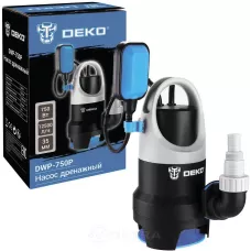 Насос дренажный DEKO DWP-750P (поплавок, 220В), 076-0515, 6971674990482