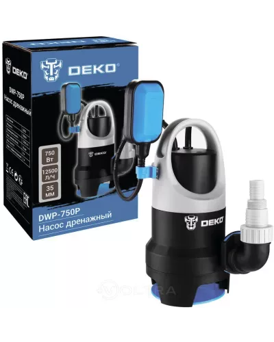 Насос дренажный Deko DWP-750P (076-0515)