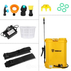 Опрыскиватель ранцевый аккумуляторный 16л Deko DKSP10 (065-0942)
