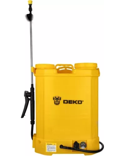 Опрыскиватель ранцевый аккумуляторный 16л Deko DKSP10 (065-0942)