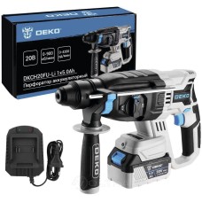 Перфоратор аккумуляторный Deko DKCH20FU-Li (063-4418)