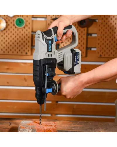 Перфоратор аккумуляторный Deko DKCH20FU-Li SET (063-4419)