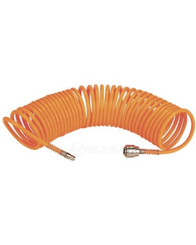  Шланг спиральный с фитингами рапид 8х6 10м Deko DKAH10 (018-0920)