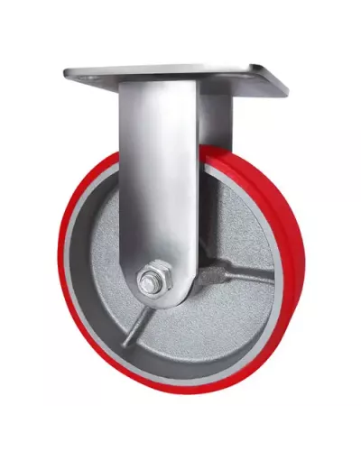 Большегрузное полиуретановое неповоротное колесо FCp 46