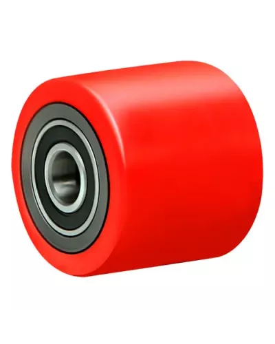 Полиуретановый ролик с подшипником п/у 80×60