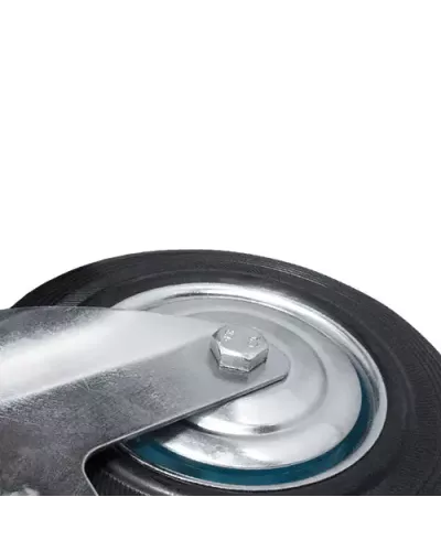 Промышленное поворотное колесо с тормозом SCb 63