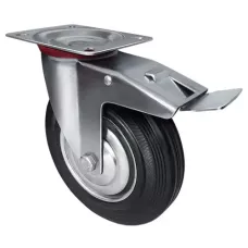 Промышленное поворотное колесо с тормозом SCb 80